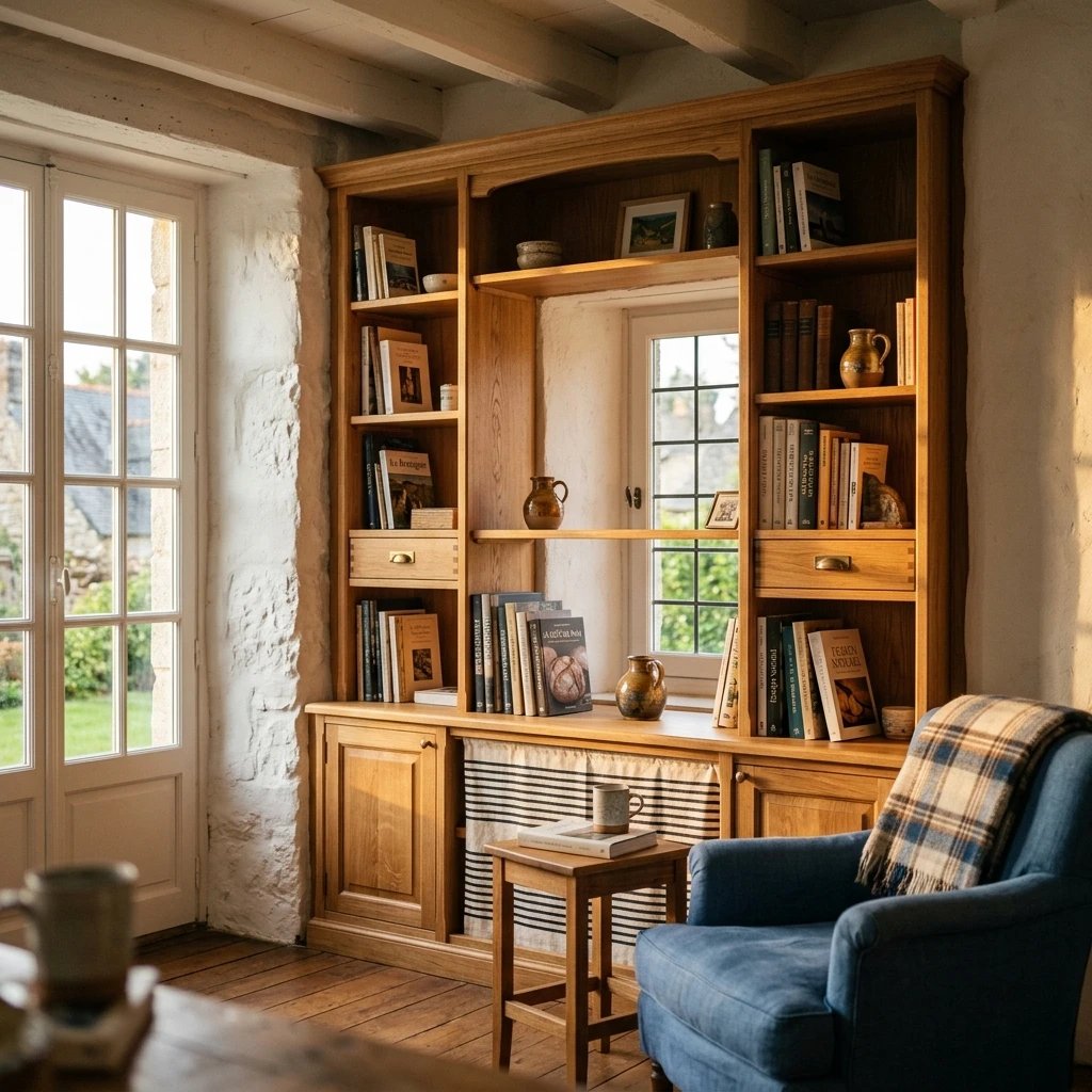 Menuiserie intérieure sur mesure — Guidoux Charpente Menuiserie, charpentier menuisier à Caden dans le Morbihan